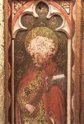 unknow artist, Painted screen of St Paul